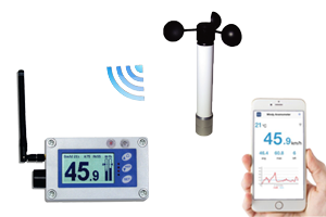 SWS-410BAT 遠距離無線傳輸風速計/風向計（農(nóng)業(yè)氣象儀器）